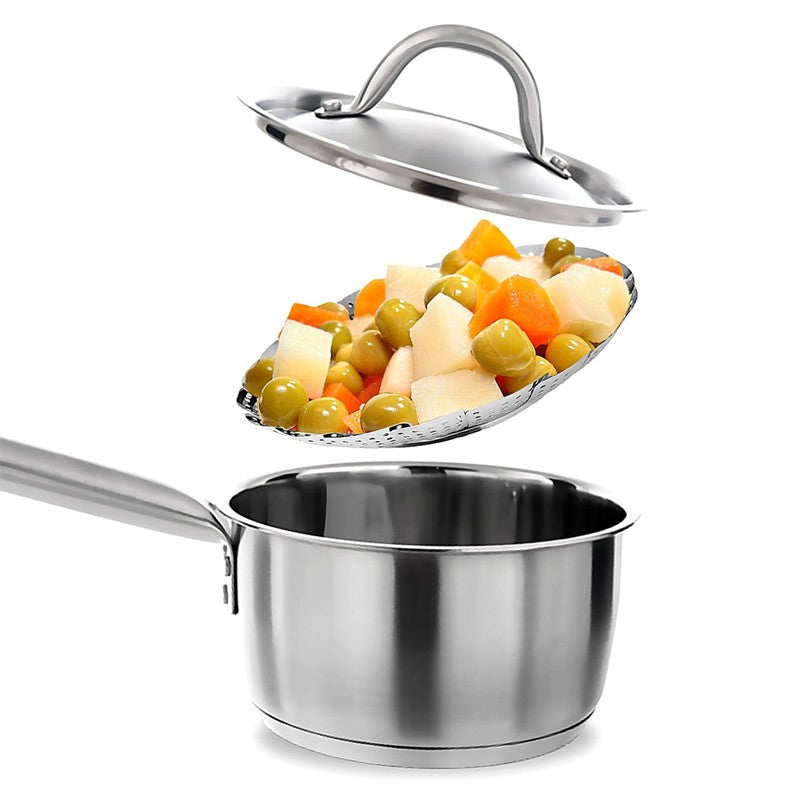 Foldable & Adjustable Stainless Steel Steamer Cooking Basket